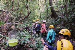 HKU Landscape students at Bubeng Field Station for Tropical Rainforest Ecosystem Studies, Chinese Academy of Sciences, Yunnan. By Ashley Scott Kelly, 2019.