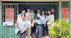 HKU landscape students meet with The Border Consortium (TBC) in Bangkok, Thailand. By Ashley Scott Kelly, 2024.
