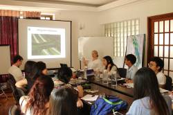 Meeting with Worldwide Fund for Nature (WWF) Myanmar. By FEI Xiaoyan, 2015.