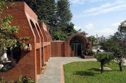 Taragaon Museum, designed by Carl Pruscha in 1970. By Ashley Scott Kelly, 2016.