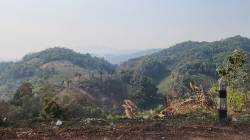 Upper watershed of the Ngao River, Tak province, Thailand. By Ashley Scott Kelly, 2024.