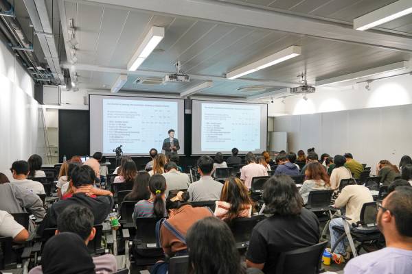 Ashley delivers public lecture at Silpakorn University: Landscape and Planning in the Predictive State. By Silpakorn University, 2025.