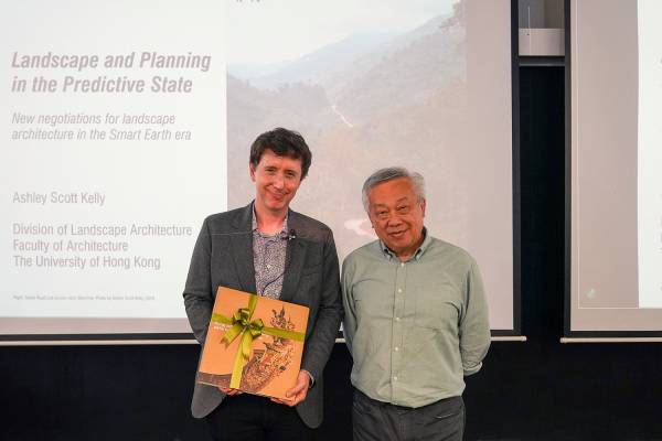 Ashley delivers public lecture at Silpakorn University: Landscape and Planning in the Predictive State. By Silpakorn University, 2025.