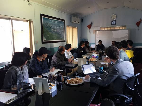 Meeting with Worldwide Fund for Nature, WWF-Nepal. By ZHENG Zhicheng, 2016.